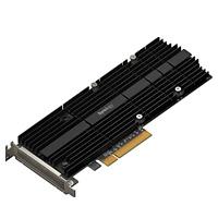 Esta es la imagen de tarjeta adaptadora synology de ssd m.2 doble ranura para aceleracin de cach/ interfaz pcie nvme /factor de m.2 22110 /m.2 2280