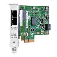 Esta es la imagen de tarjeta de red 332t pcie hp 2 puerto 1gb para servidores hp