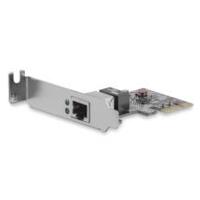 Esta es la imagen de tarjeta de red pci express de 1 puerto gigabit ethernet -adaptador nic pci-e - 1x rj45 hembra - perfil bajo - startech.com mod. st1000spex2l