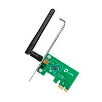 Esta es la imagen de tarjeta de red tp-link tl-wn781nd pci express x1 inalambrica 150mbps antena desmontable 2dbi incluye bracket bajo perfil