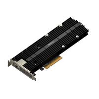 Esta es la imagen de tarjeta synology pcie 3.0 x8 1 puerto de 10g base-t y 2 ranuras ssd nvme m.2 2280/22110