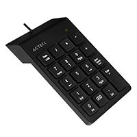 Esta es la imagen de teclado acteck inspire tn220 / numerico / alambrico usb / 19 teclas / negro / ac-932622