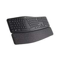 Esta es la imagen de teclado logitech ergo k860 inalámbrico receptor unifying grafito