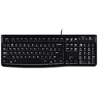 Esta es la imagen de teclado logitech k120 alambrico usb resistente a derrames (español) negro
