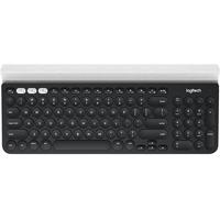 Esta es la imagen de teclado logitech k780 multidispositivo inalambrico receptor usb unifying (español) negro