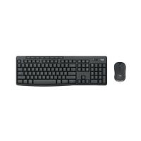 Esta es la imagen de teclado y mouse logitech mk370 combo for business inalambrico receptor usb bolt (español) grafito