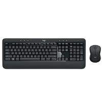 Esta es la imagen de teclado y mouse logitech mk540 advanced inalambrico receptor usb unifying (español) negro