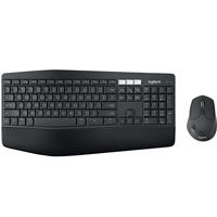 Esta es la imagen de teclado y mouse logitech mk850 performance inalambrico receptor usb unifying (español) negro