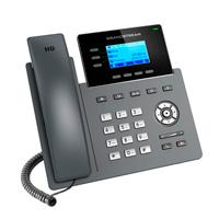 Esta es la imagen de telefono ip grandstream grp2603/ 3 cuentas sip 6 lineas p. lcd 2 puertos 10/100/100 soporta ehs incluye eliminador de corriente no poe