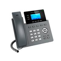 Esta es la imagen de telefono ip grandstream grp2603p/ 3 cuentas sip 6 lineas p. lcd 2 puertos 10/100/100 soporta ehs poe no incluye eliminador