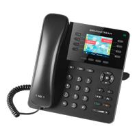Esta es la imagen de telefono ip grandstream gxp2135 / 4 cuentas sip 8 lineas 2 puertos gigabit bluetooth 32 teclas blf digitales conector rj9 compatible con ehs pantalla lcd a color soporta poe e incluye eliminador