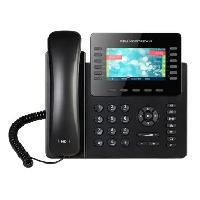 Esta es la imagen de telefono ip grandstream gxp2170 / 6 cuentas sip 12 lineas 2 puertos gigabit bluetooth conector rj9 compatible con ehs y modulo de expansion pantalla lcd a color soporta poe e incluye eliminador