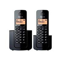 Esta es la imagen de telefono panasonic kx-tgb112meb inalambrico basico base handset 20 numeros identificador de llamadas
