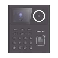 Esta es la imagen de terminal min moe  hikvision wifi con batería de respaldo / administrable por smartphone o nube / acceso y asistencia / huella