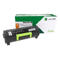 Esta es la imagen de toner laser lexmark 51b4000 negro