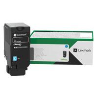 Esta es la imagen de toner laser lexmark 71c8hc0 cyan