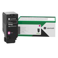 Esta es la imagen de toner laser lexmark 71c8hm0 magenta