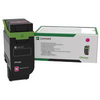 Esta es la imagen de toner laser lexmark 75m40m0 magenta