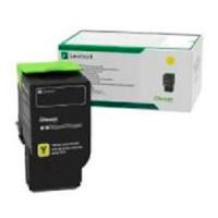 Esta es la imagen de toner laser lexmark 78c4uy0 amarillo
