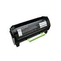 Esta es la imagen de toner laser lexmark color negro alto rendimiento