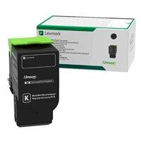 Esta es la imagen de toner laser lexmark color negro extra alto rendimiento