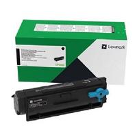 Esta es la imagen de toner laser lexmark color negro