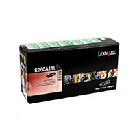 Esta es la imagen de toner laser lexmark color negro rendimiento estandar
