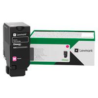 Esta es la imagen de toner lexmark 71c80m0 magenta