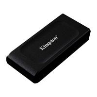 Esta es la imagen de unidad de estado solido kingston externo xs1000 1tb usb 3.2 gen 2 lect.1050/escrit.1000 mb/s conector tipo a tipo c sxs1000/1000g