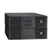 Esta es la imagen de ups smartonline de 5000 va 4500 w 120/208 v en linea de doble conversion con transformador reductor y derivacion de mantenimiento - salidas 5-20r/l6-20r/l6-30r