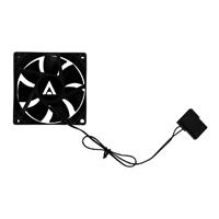 Esta es la imagen de ventilador acteck polar eg vg80 / de aire / 1800 rpm / 21.8 cfm / rodamiento hidraulico / 7 aspas / conector molex / 80 x 25 mm / ac-938129