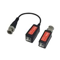 Esta es la imagen de video balun / provision isr / ptr-101v-hd / soporta hasta 8 megapixeles / con extension / distancia de transmision ahd / cvbs - 200m / cvi / tvi - 150m.