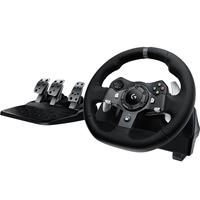 Esta es la imagen de volante simulador de carreras logitech g920 para xbox one y pc