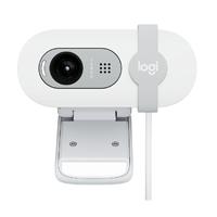 Esta es la imagen de webcam logitech brio 100 full hd 1080p 30fps 2mp micrófono usb-a blanco crudo